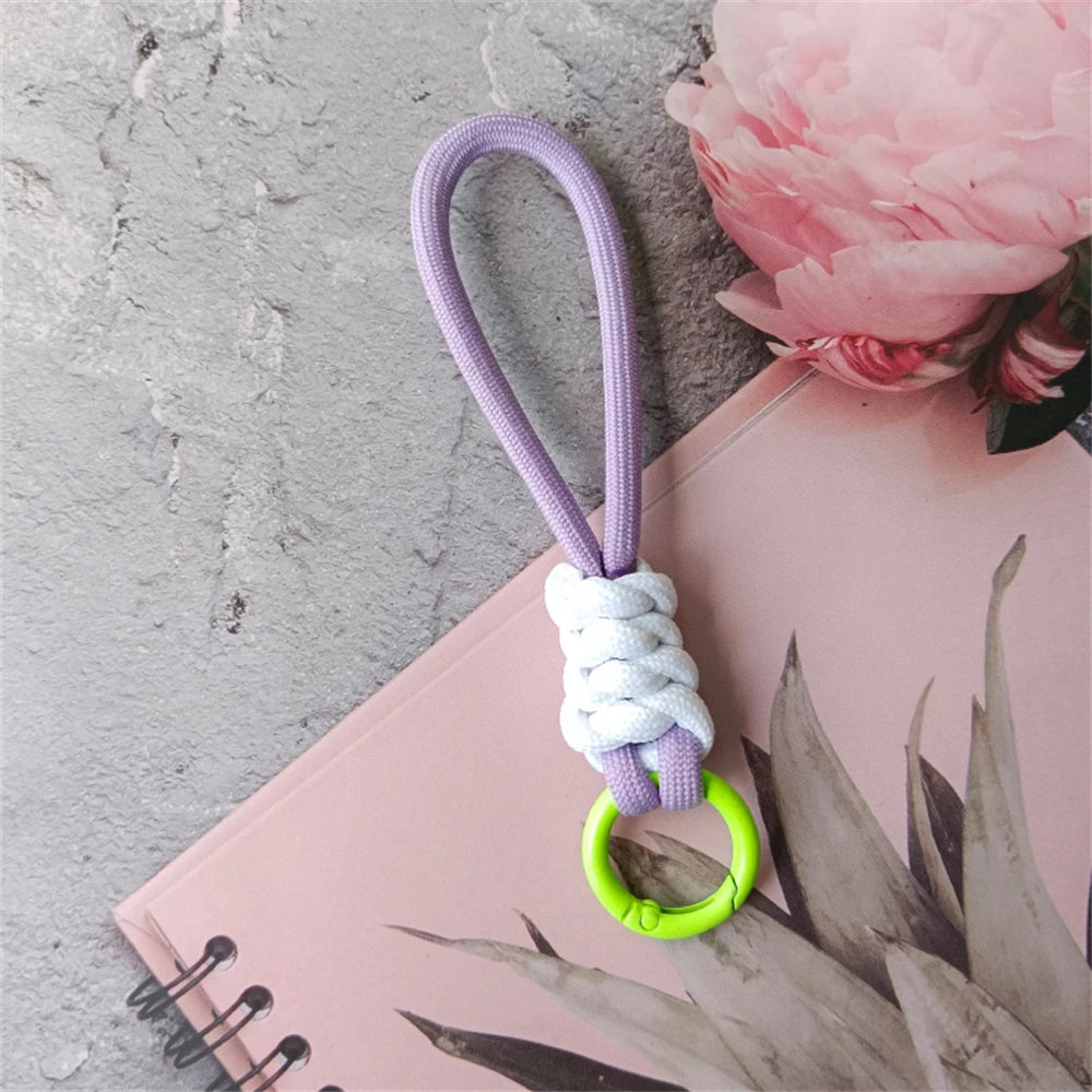 Woven Rope, Ball Military Parachute Keychain, For Women, By Lanyard