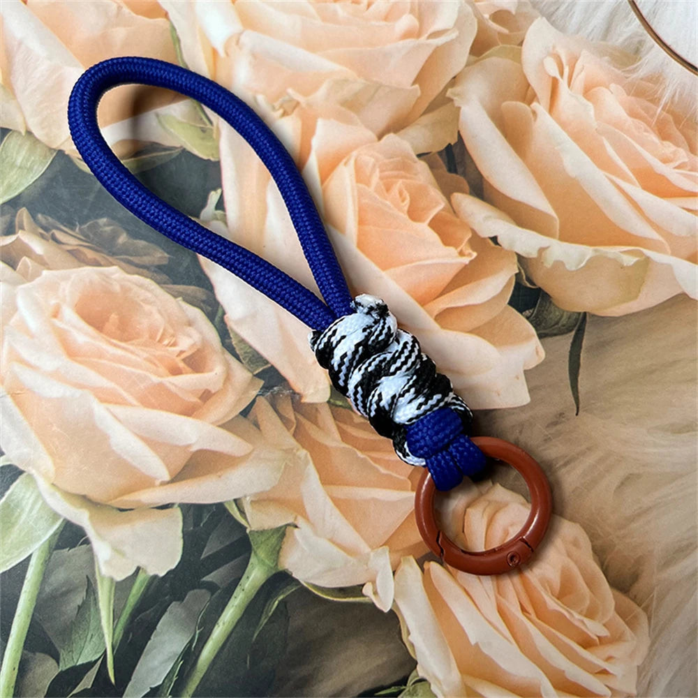 Woven Rope, Ball Military Parachute Keychain, For Women, By Lanyard