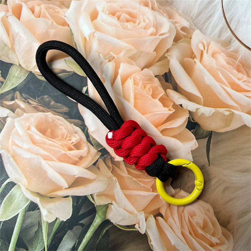 Woven Rope, Ball Military Parachute Keychain, For Women, By Lanyard