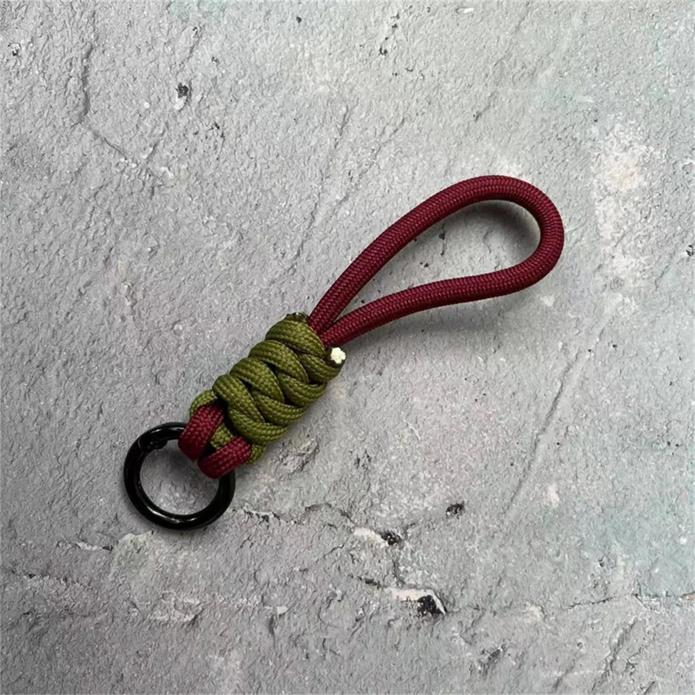 Woven Rope, Ball Military Parachute Keychain, For Women, By Lanyard