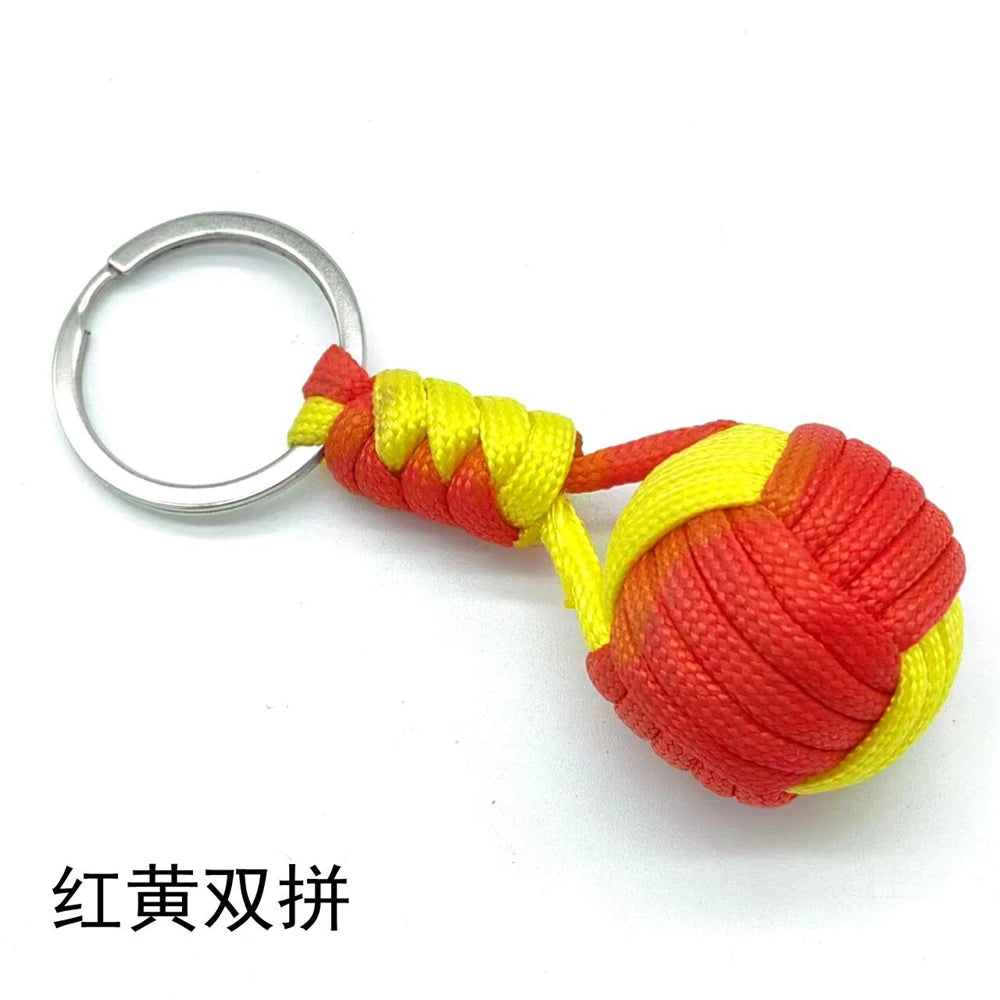 Woven Rope, Ball Military Parachute Keychain, For Women, By Lanyard