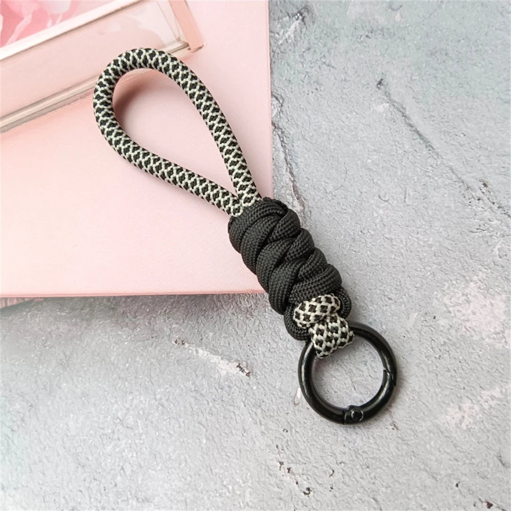 Woven Rope, Ball Military Parachute Keychain, For Women, By Lanyard