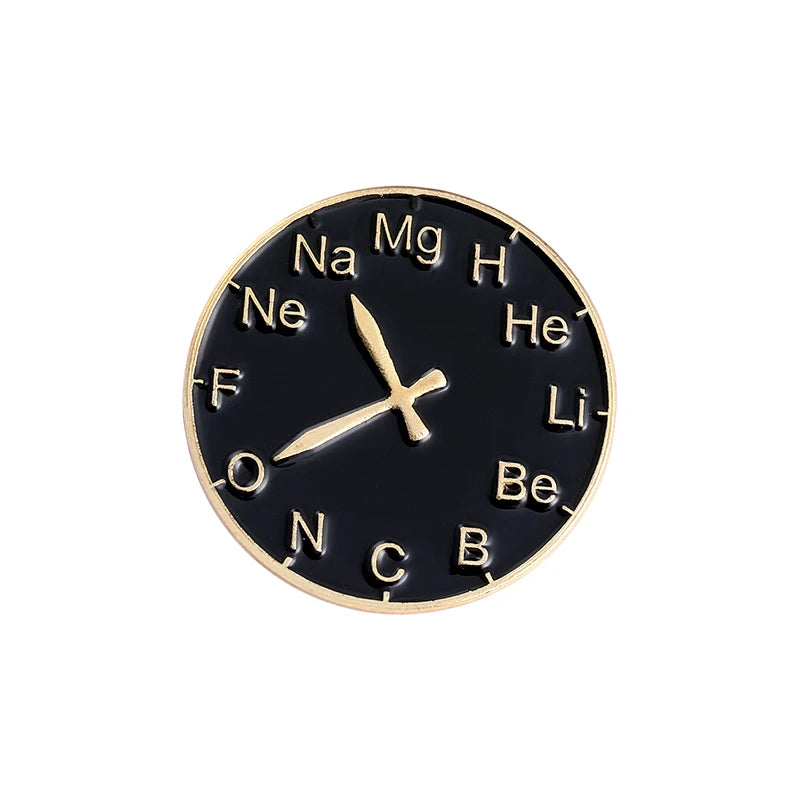 Geek Science Lovers Enamel Pins, by XioMara