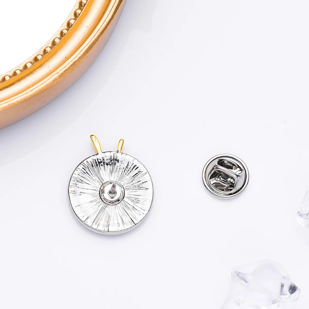 Hair Follicle Metal Brooch Pin,GiftFor That Special Dermatologist in Your Life, By CATUNI