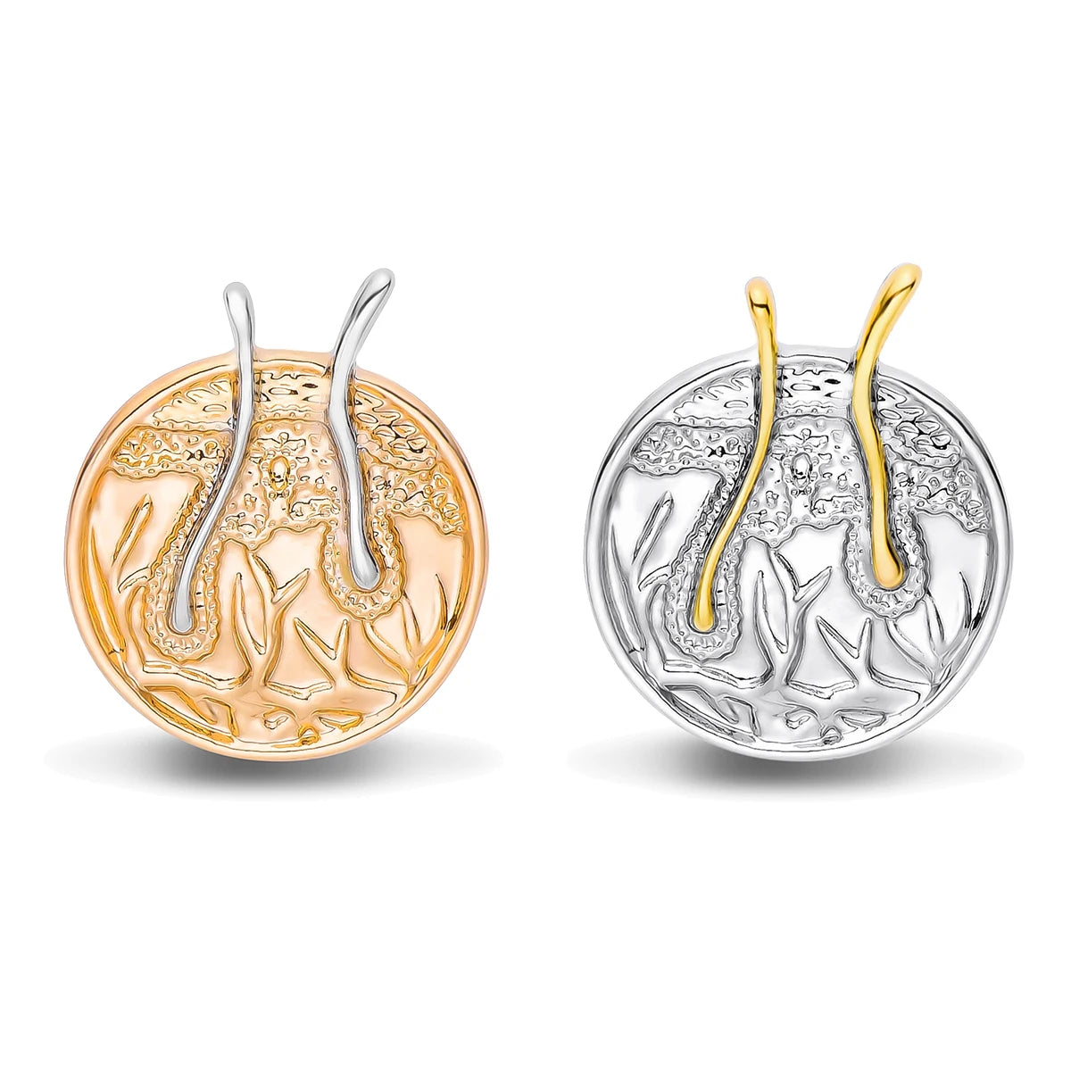 Hair Follicle Metal Brooch Pin,GiftFor That Special Dermatologist in Your Life, By CATUNI