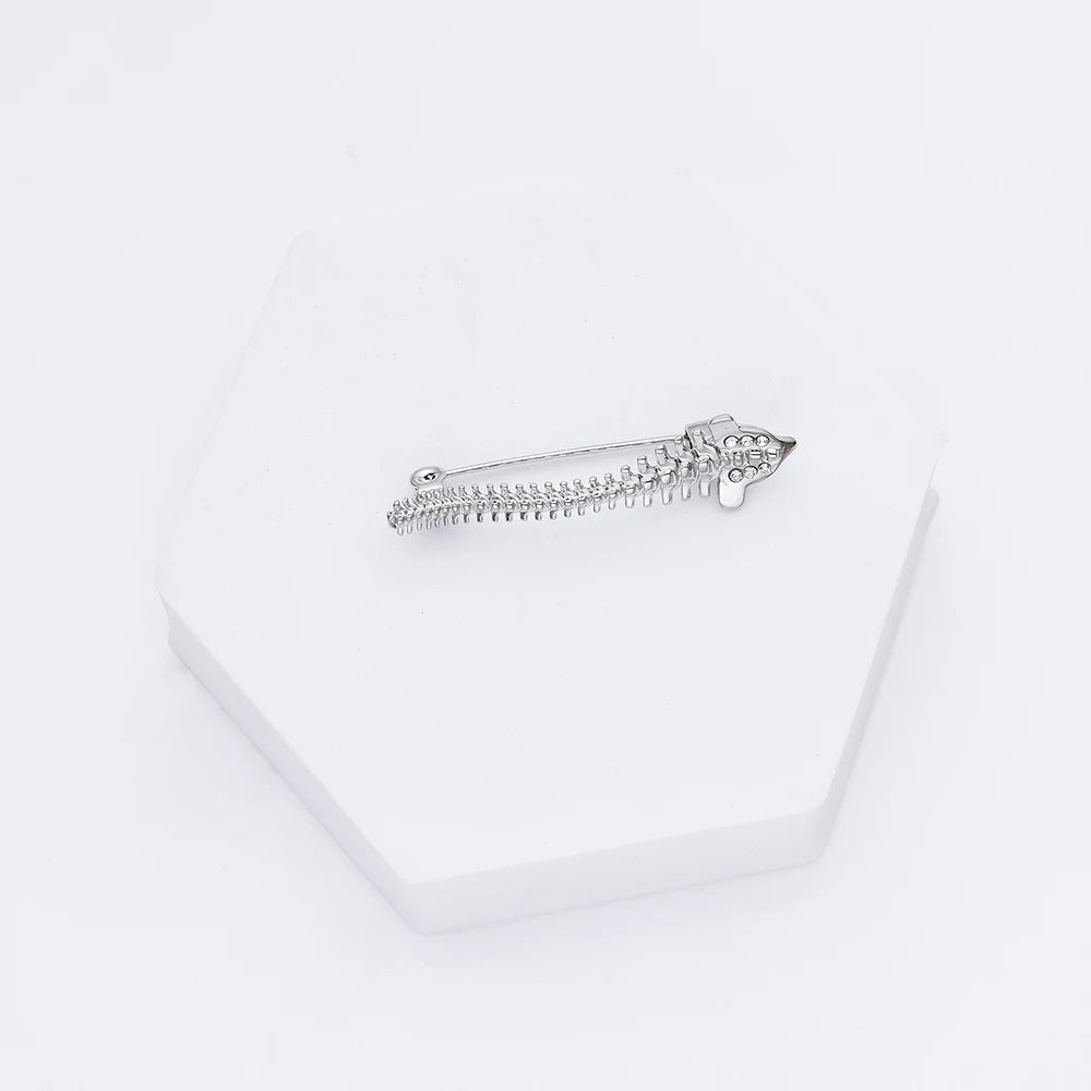 Spine Brooch Pin, Gifts For Orthopedic/Chiropractic Professionals Or Students, By HANRESHE