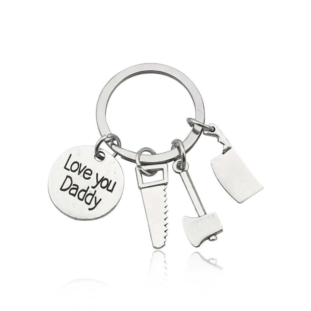 If Dad Cant Fix It, No One Can...Fathers Day Pendant Key Chain Gift