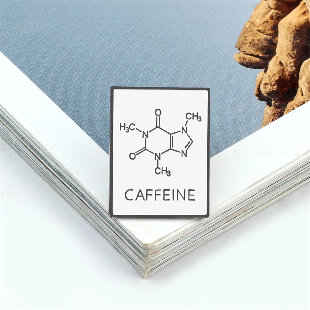 Molecular Chemical Formula Enamel Pin, By Reliatonny, Great Gift For Chemistry Students