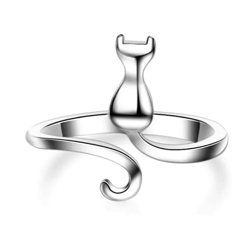 925 Sterling Silver Cat Ring ….Purrfect! Brought To You By, URMYLADY