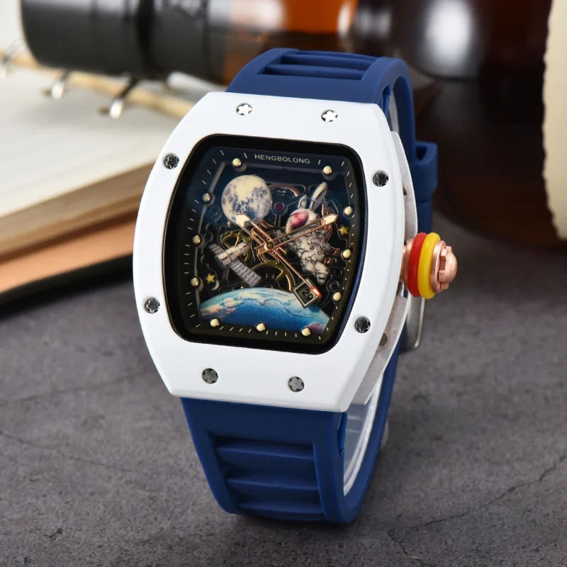 Luxury Fashion Band, Luminous Waterproof, Date, Sport, High Quality Steel Quartz Watch For Men…AAA Men’s Wristwatch