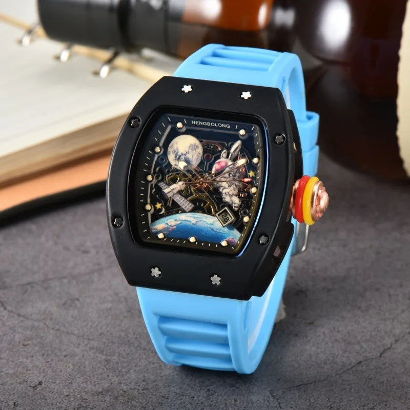 Luxury Fashion Band, Luminous Waterproof, Date, Sport, High Quality Steel Quartz Watch For Men…AAA Men’s Wristwatch