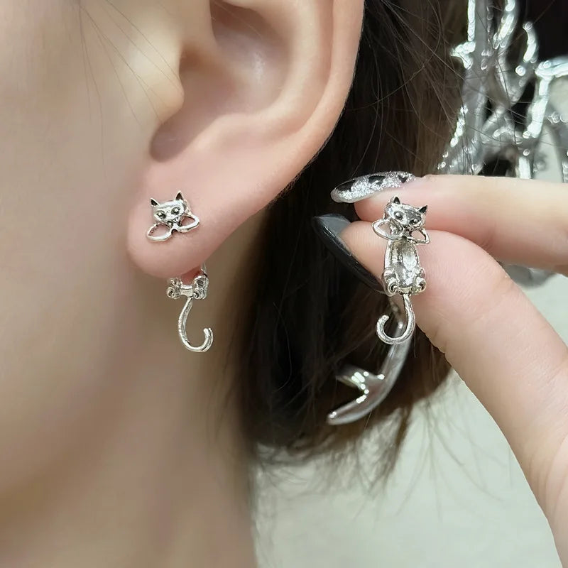 New Fashion Handmade Cartoon 3D Clay Animal Earrings