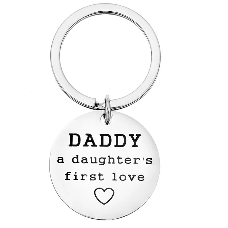 If Dad Cant Fix It, No One Can...Fathers Day Pendant Key Chain Gift