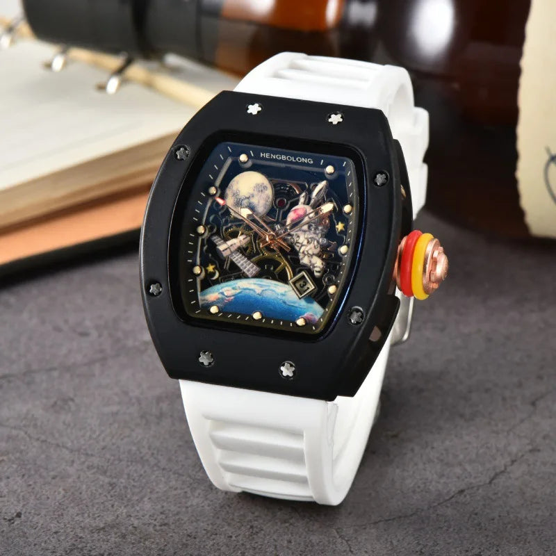 Luxury Fashion Band, Luminous Waterproof, Date, Sport, High Quality Steel Quartz Watch For Men…AAA Men’s Wristwatch