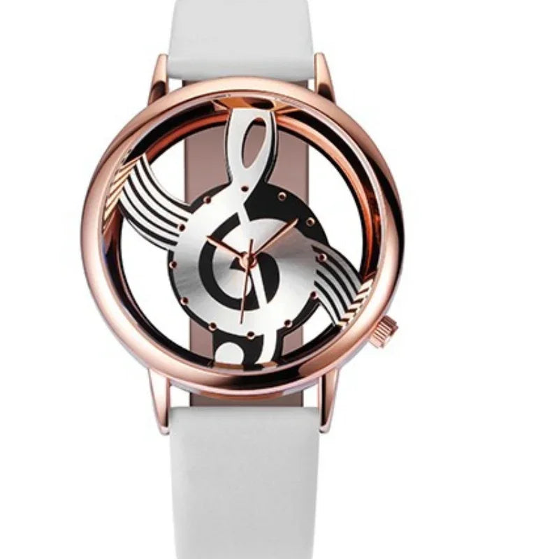 G-Clef Musical Watch Keeping Time!