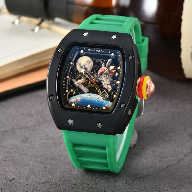 Luxury Fashion Band, Luminous Waterproof, Date, Sport, High Quality Steel Quartz Watch For Men…AAA Men’s Wristwatch