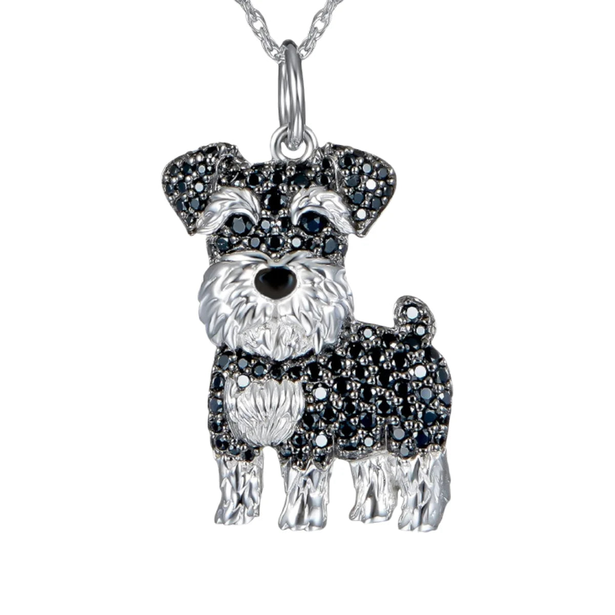 Exquisite, Cute, Schnauzer Dog Pendant Necklace for Women...Is Your Favorite Breed Here?