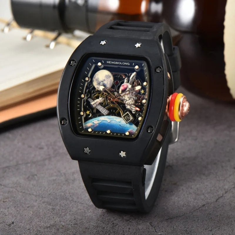 Luxury Fashion Band, Luminous Waterproof, Date, Sport, High Quality Steel Quartz Watch For Men…AAA Men’s Wristwatch