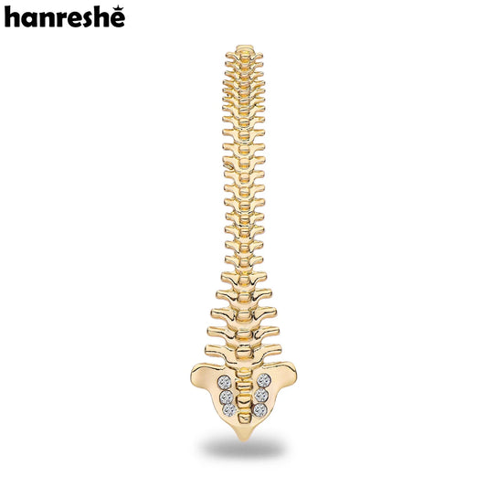 Spine Brooch Pin, Gifts For Orthopedic/Chiropractic Professionals Or Students, By HANRESHE