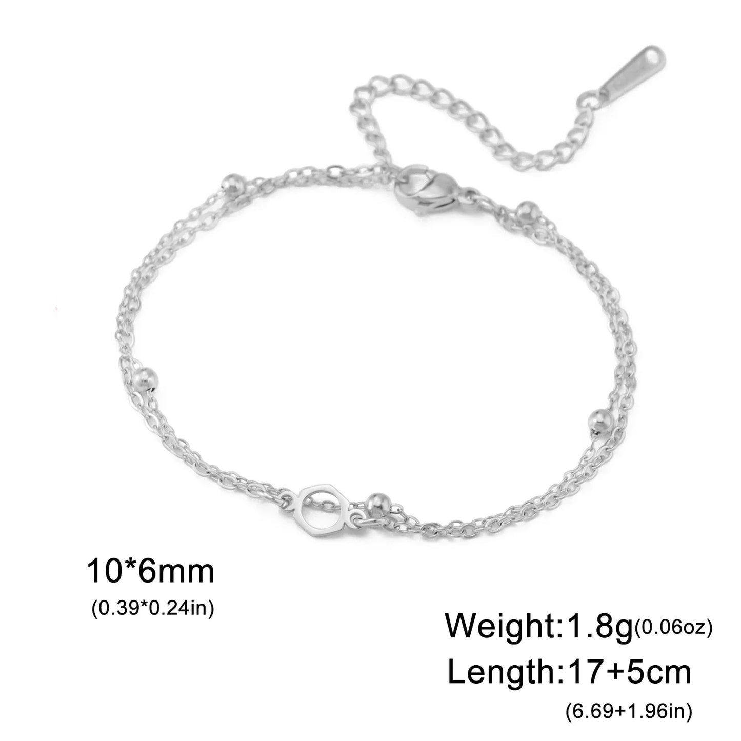Chemical Molecule Charm Bracelet , by Skyrim