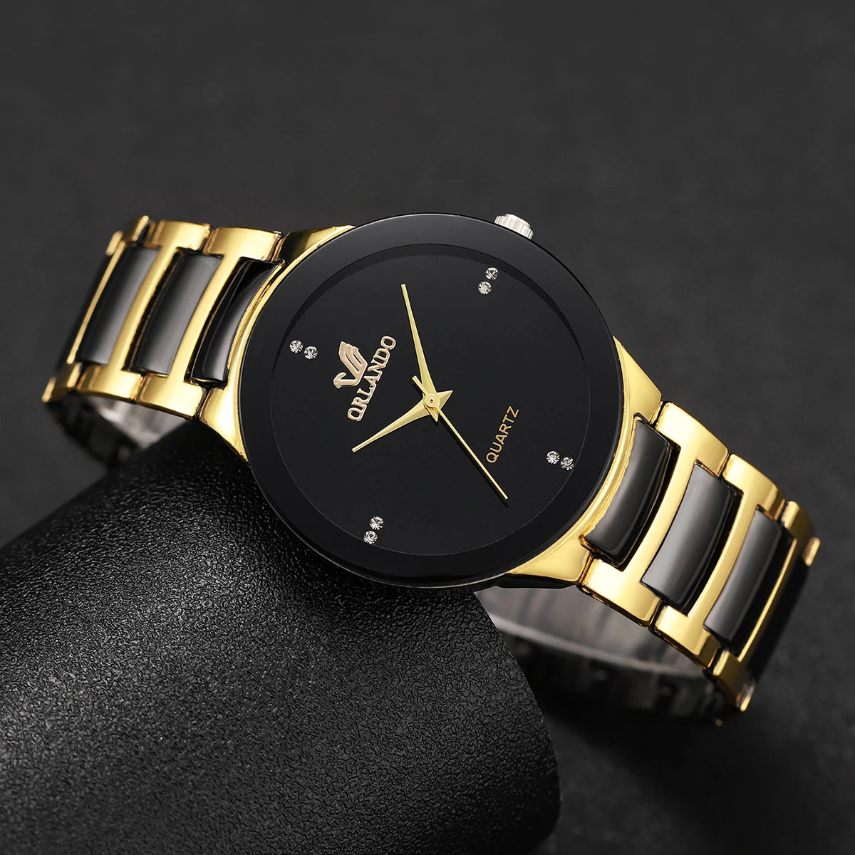Beautiful, Stainless Steel Band Man & Woman's Analog Quartz Watches... Available In Singles Too!
