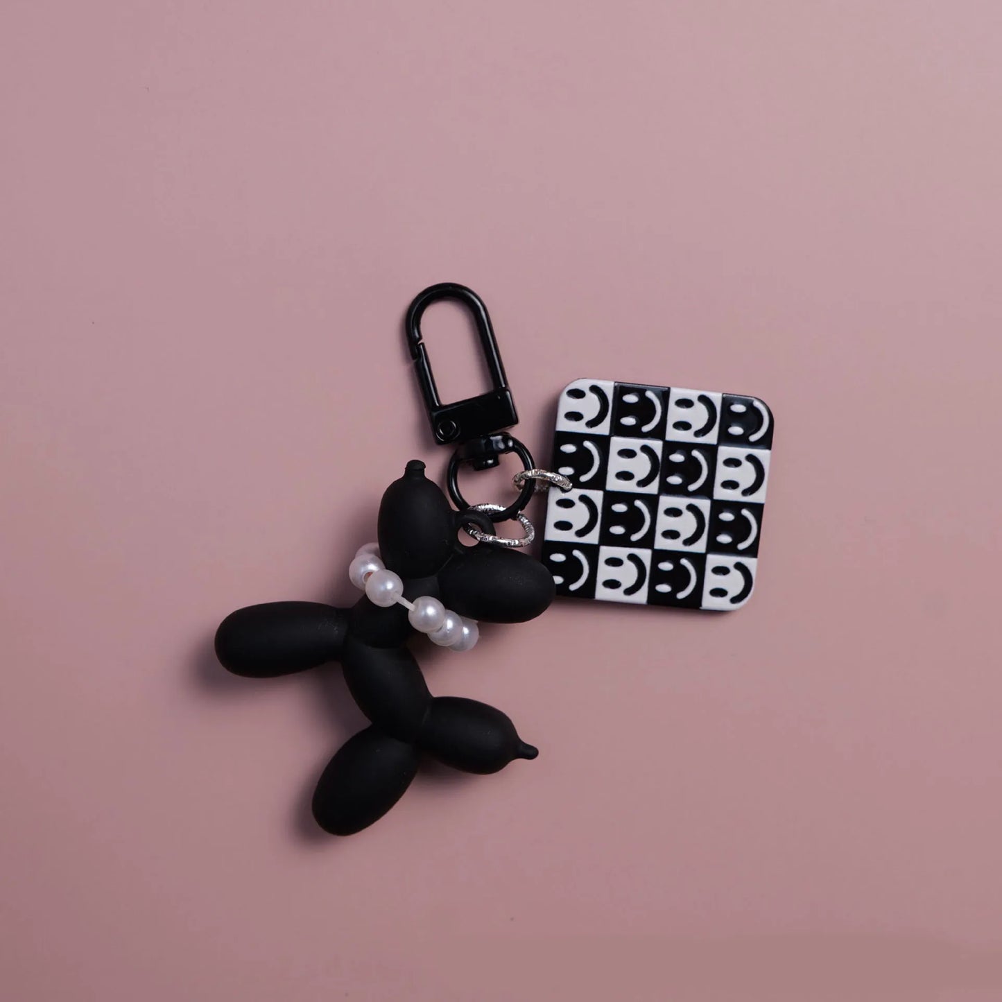 Cute, Acrylic Cartoon Balloon, Dog Keychains For Women
