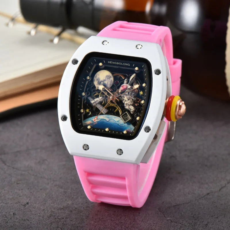 Luxury Fashion Band, Luminous Waterproof, Date, Sport, High Quality Steel Quartz Watch For Men…AAA Men’s Wristwatch