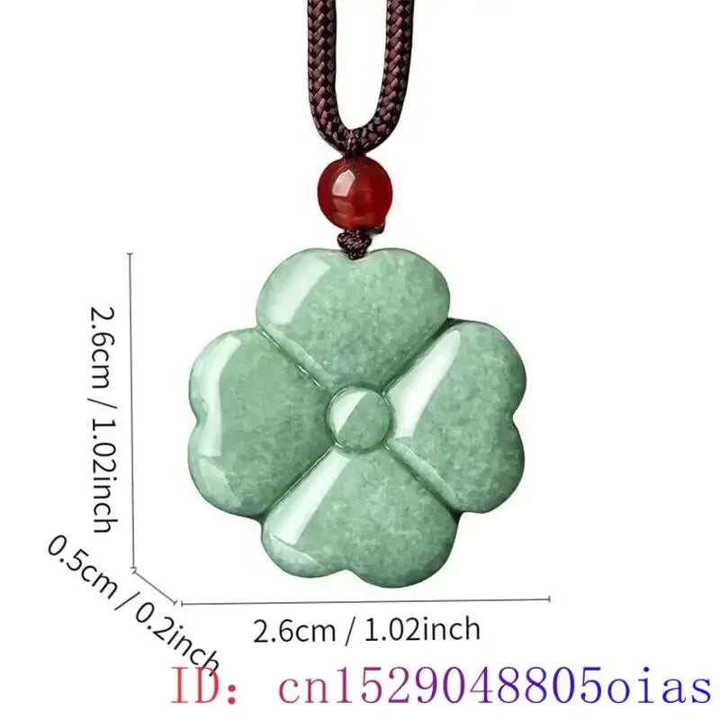 Green Burmese, Jade Amulet Necklace… Fine Jewelry Carved Gemstone, By MC