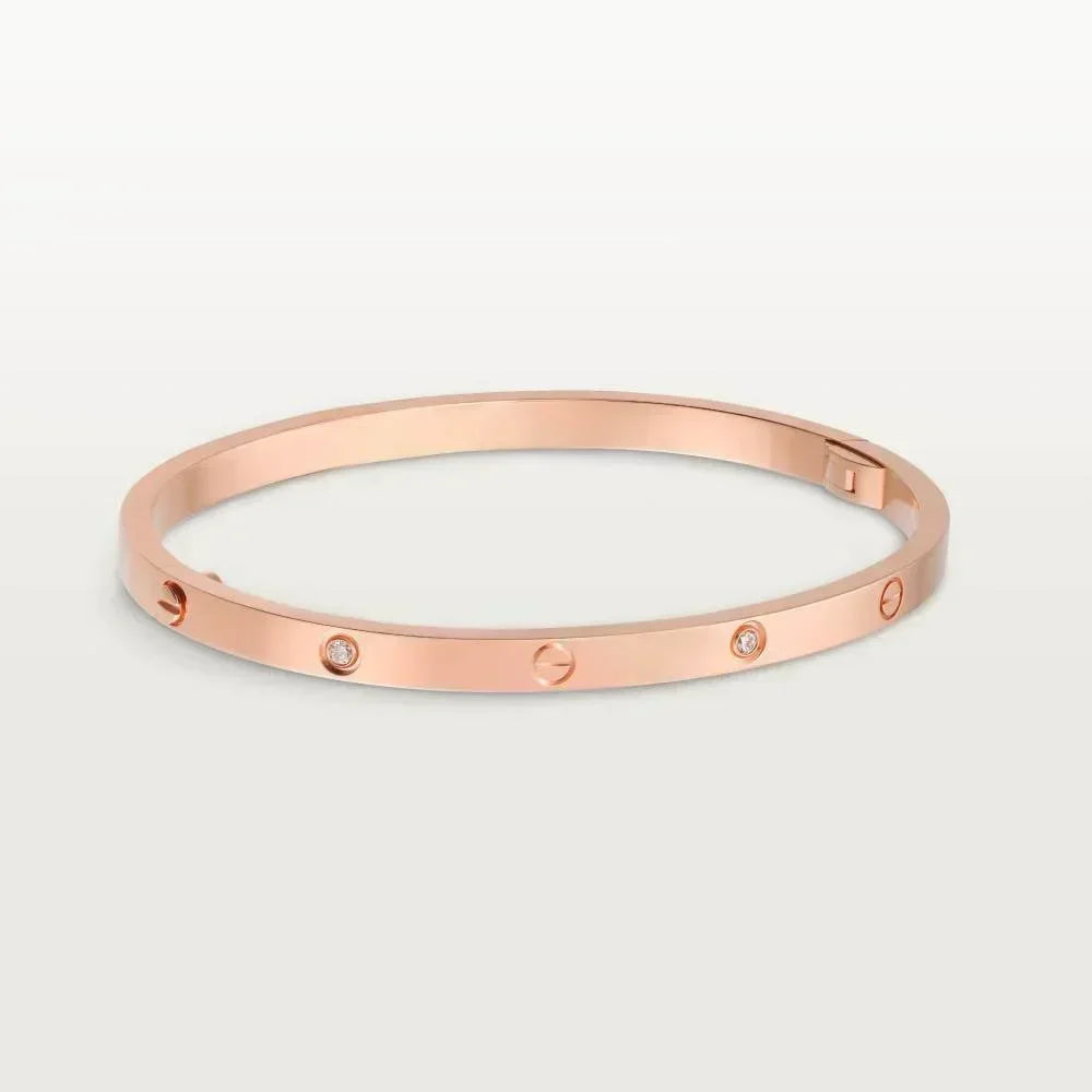 925 sterling silver, classic Love series, light luxury women's elegant Bangles