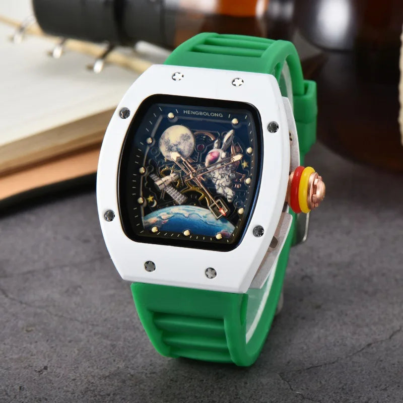 Luxury Fashion Band, Luminous Waterproof, Date, Sport, High Quality Steel Quartz Watch For Men…AAA Men’s Wristwatch