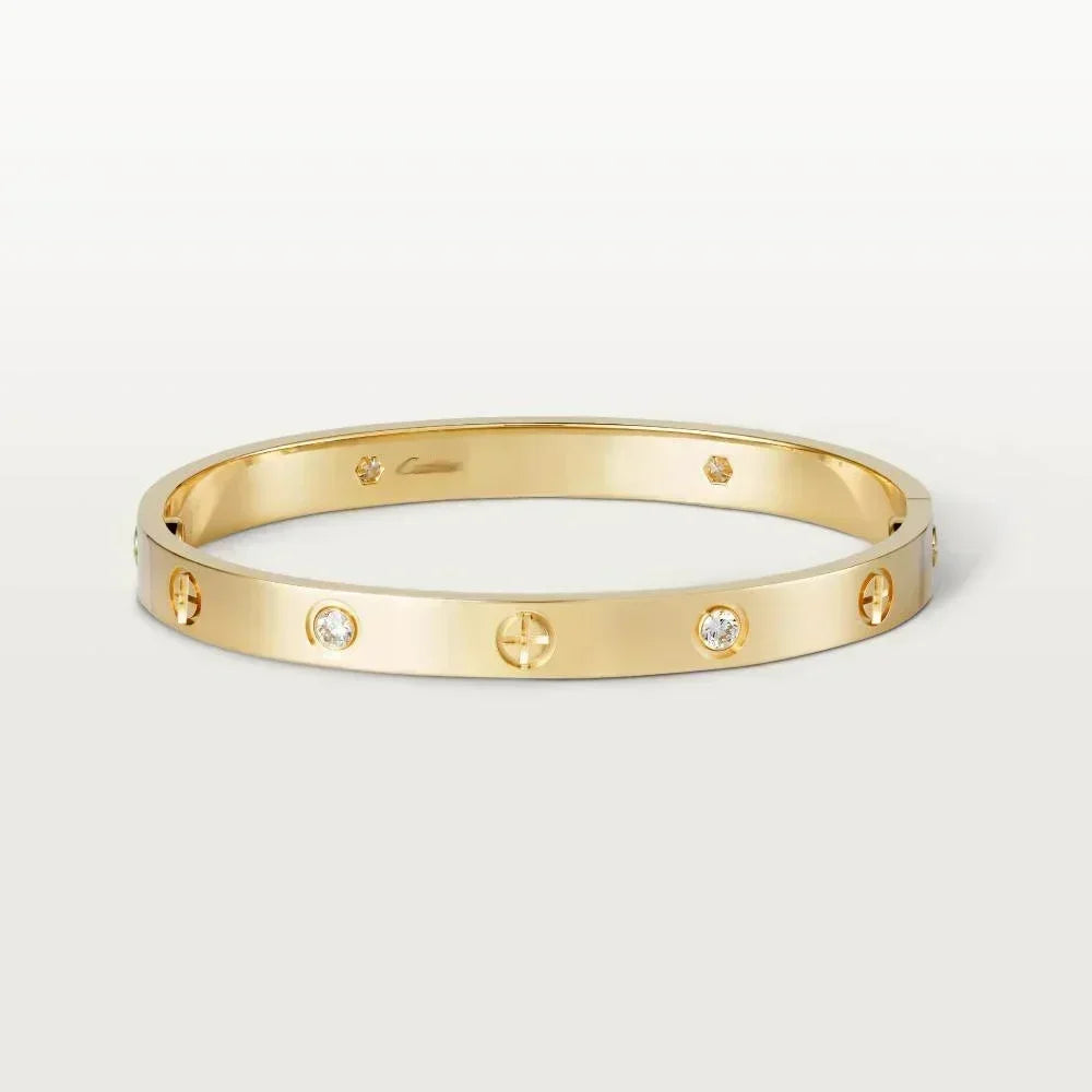 925 sterling silver, classic Love series, light luxury women's elegant Bangles