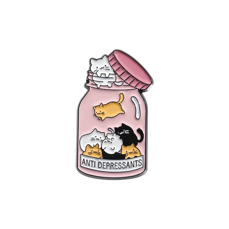 Certified Cat Lady Enamel Pins, Gifts For Cat Lovers
