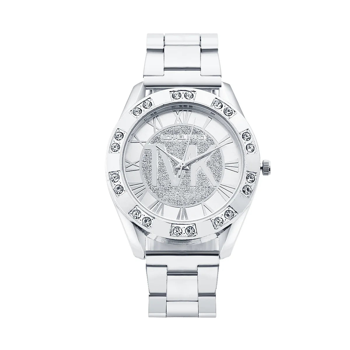 Fashion, Luxury, Men's, Imitation Diamond Bracelet, Water Resistant, Roman Digital Watch…Buy It For Yourself Or For A Friend