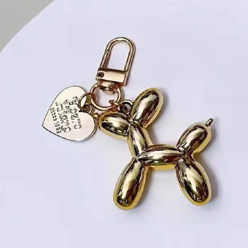 Cartoon Balloon Dog Key Ring Makes Nice Gifts For Your Dog Lover Friends.