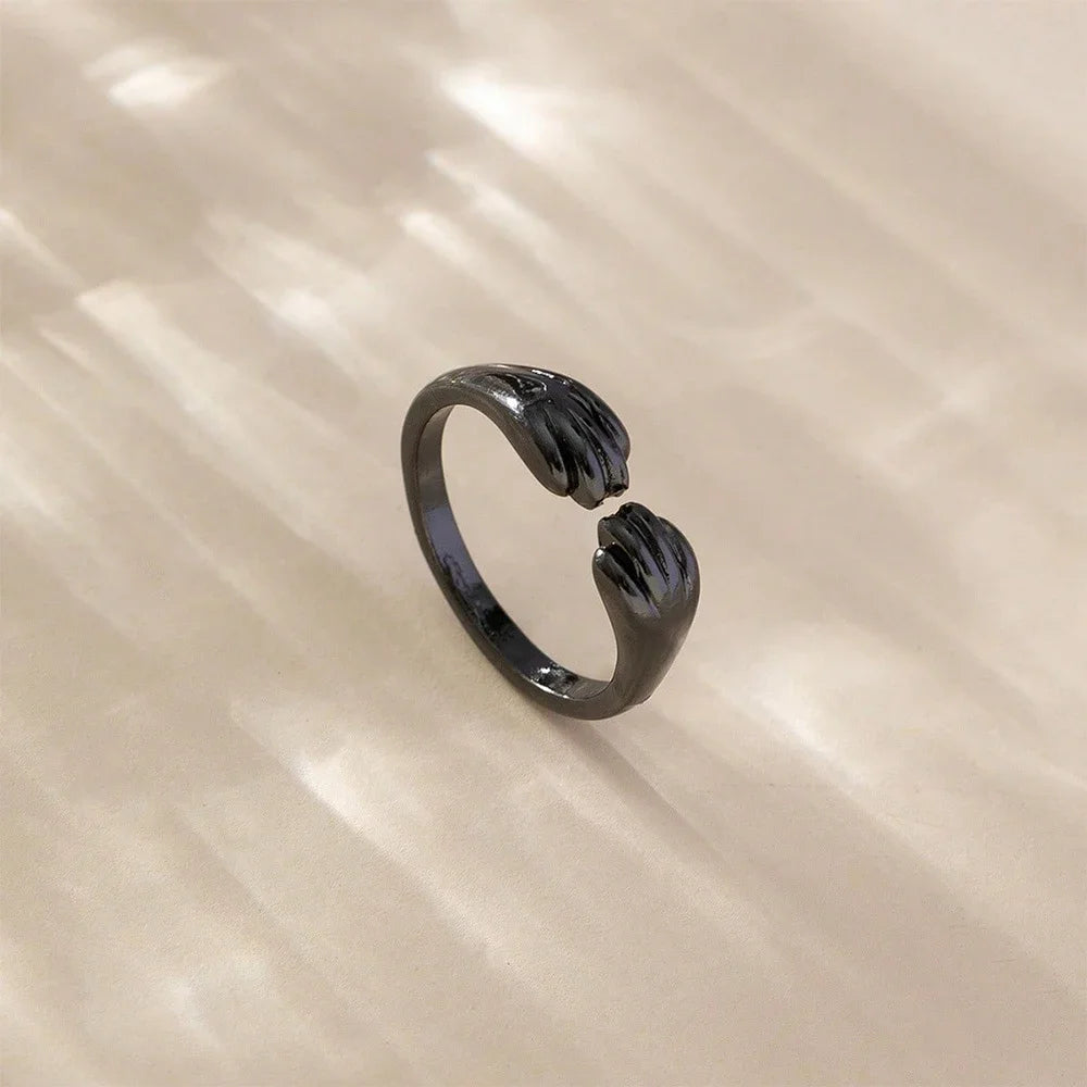 Cute, Cat Claw Embrace, Adjustable Ring