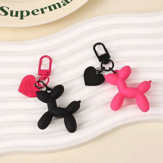 Cartoon Balloon Dog Key Ring Makes Nice Gifts For Your Dog Lover Friends.