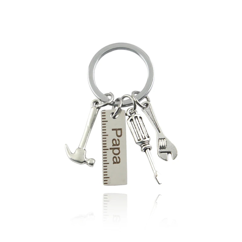 If Dad Cant Fix It, No One Can...Fathers Day Pendant Key Chain Gift