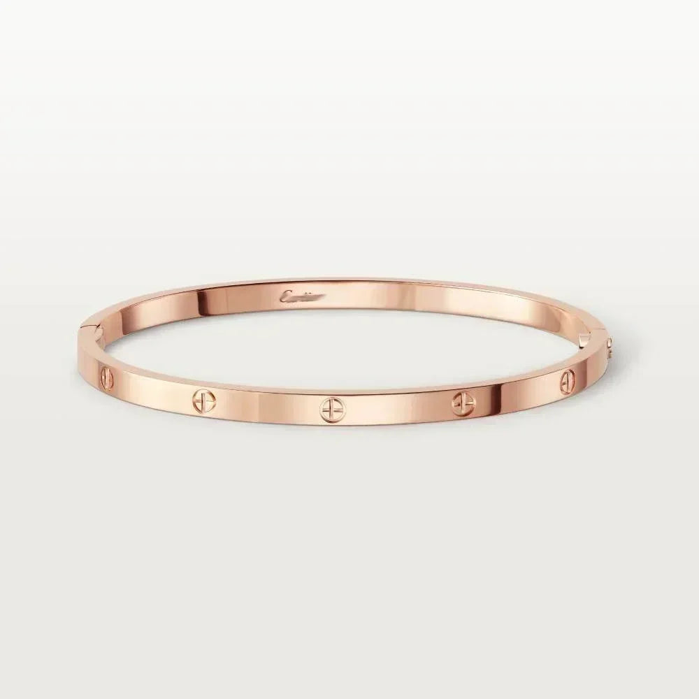 925 sterling silver, classic Love series, light luxury women's elegant Bangles
