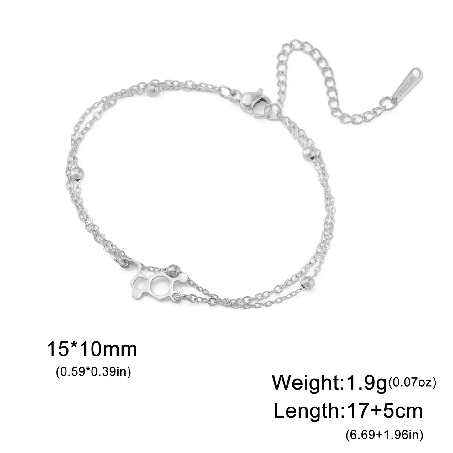 Chemical Molecule Charm Bracelet , by Skyrim