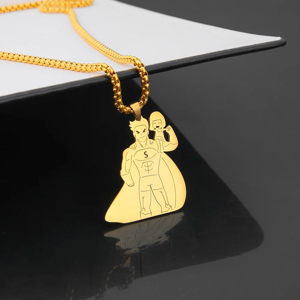 Mother's Day, Baby Child, Stainless Steel Pendant Gift, From FISHHOOK