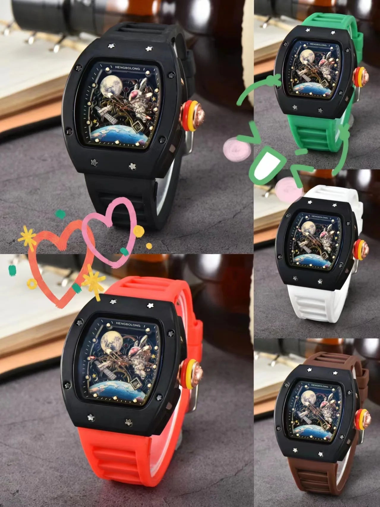 Luxury Fashion Band, Luminous Waterproof, Date, Sport, High Quality Steel Quartz Watch For Men…AAA Men’s Wristwatch