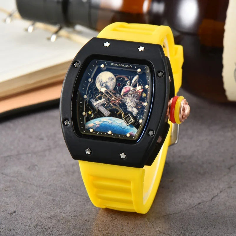 Luxury Fashion Band, Luminous Waterproof, Date, Sport, High Quality Steel Quartz Watch For Men…AAA Men’s Wristwatch