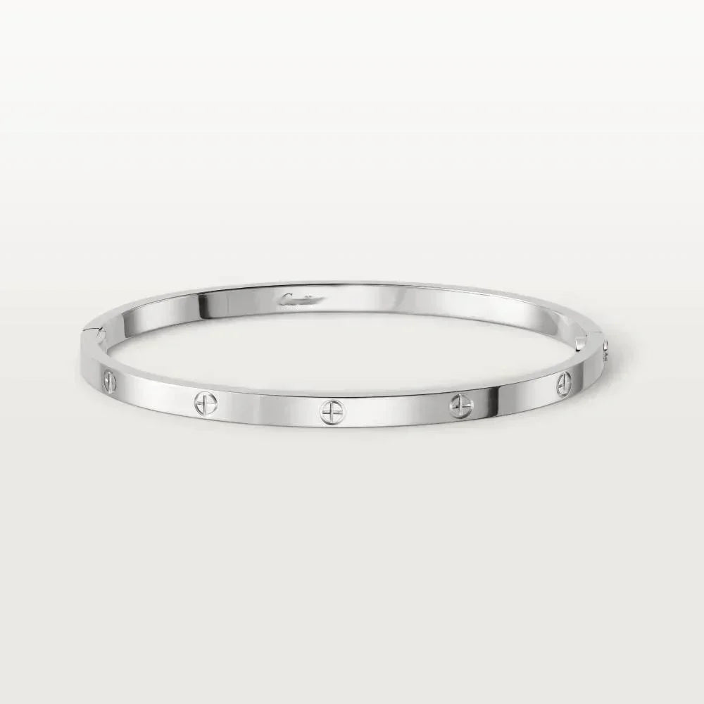 925 sterling silver, classic Love series, light luxury women's elegant Bangles