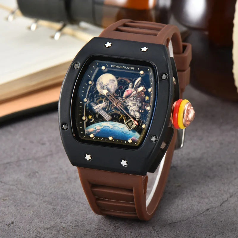 Luxury Fashion Band, Luminous Waterproof, Date, Sport, High Quality Steel Quartz Watch For Men…AAA Men’s Wristwatch