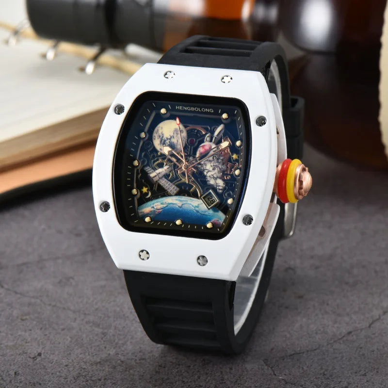 Luxury Fashion Band, Luminous Waterproof, Date, Sport, High Quality Steel Quartz Watch For Men…AAA Men’s Wristwatch