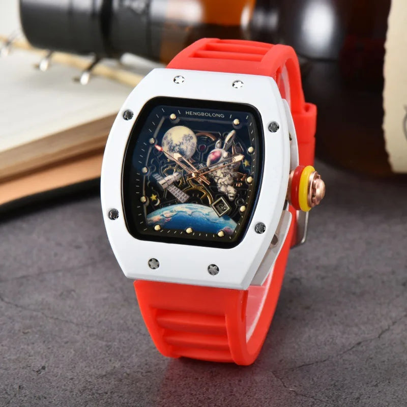 Luxury Fashion Band, Luminous Waterproof, Date, Sport, High Quality Steel Quartz Watch For Men…AAA Men’s Wristwatch