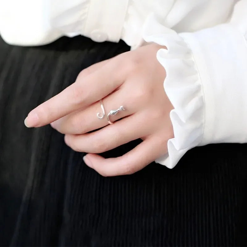 925 Sterling Silver Cat Ring ….Purrfect! Brought To You By, URMYLADY