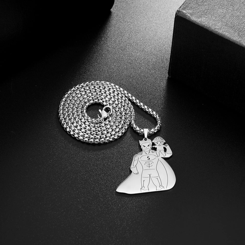 Mother's Day, Baby Child, Stainless Steel Pendant Gift, From FISHHOOK