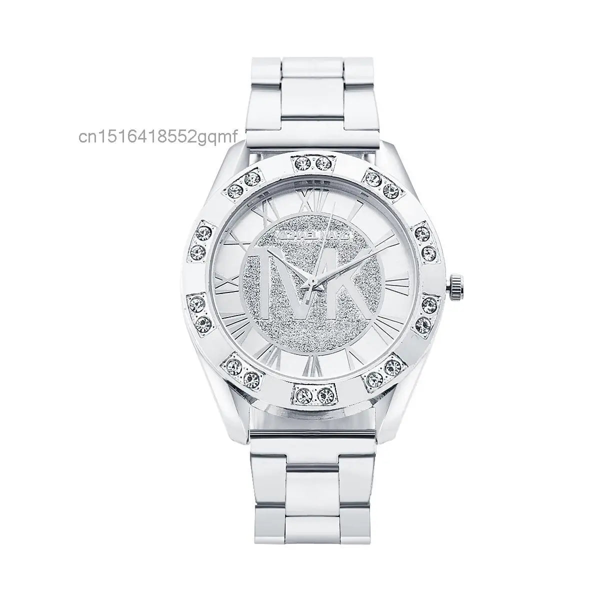 Fashion, Luxury, Men's, Imitation Diamond Bracelet, Water Resistant, Roman Digital Watch…Buy It For Yourself Or For A Friend