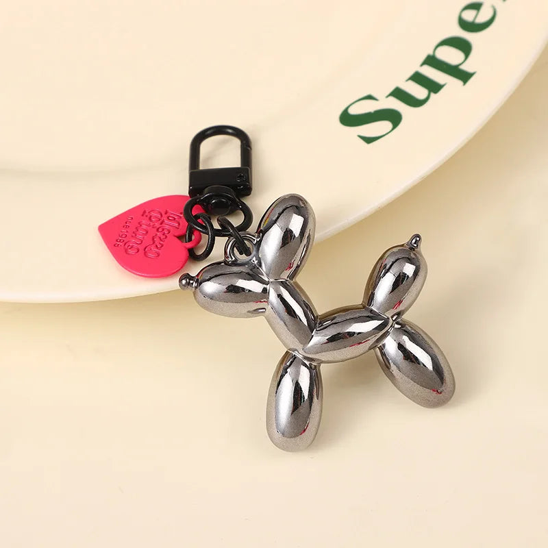 Cartoon Balloon Dog Key Ring Makes Nice Gifts For Your Dog Lover Friends.